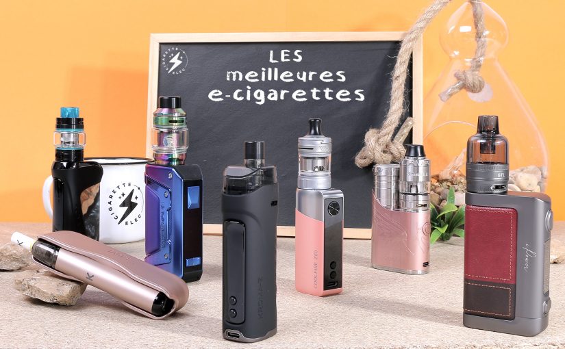 Kit de cigarettes électroniques, e-liquides et accessoires