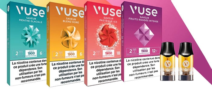 Top 4 recharges pour vuse epod